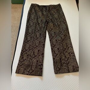 Marina Rinaldi Brocade Trousers